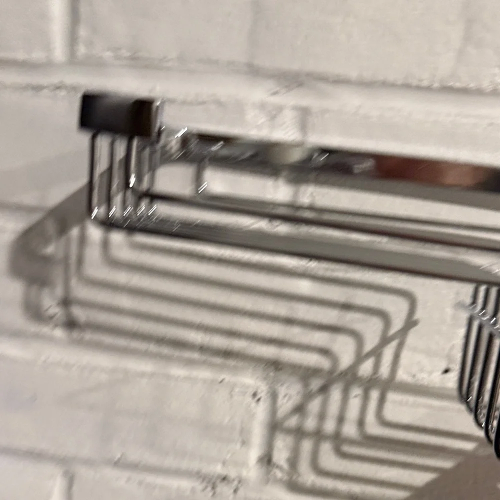 Nk porcelanosa Chrome Wall-Mounted shampoo Rack
